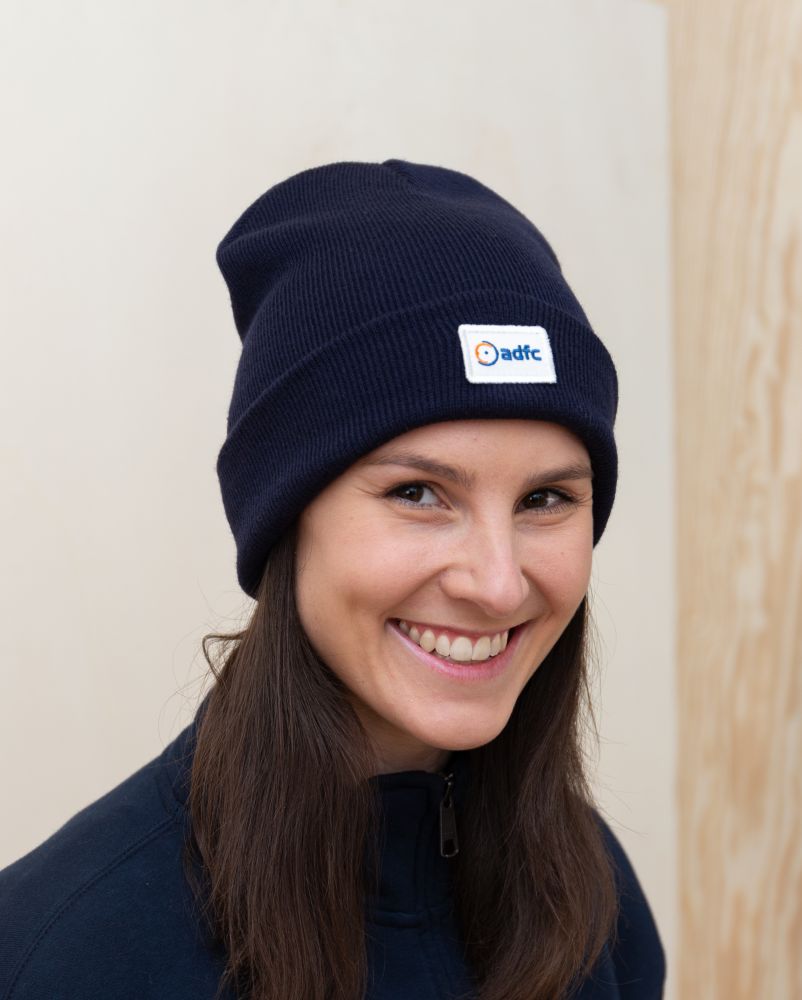 Beanie ADFC Logo blau