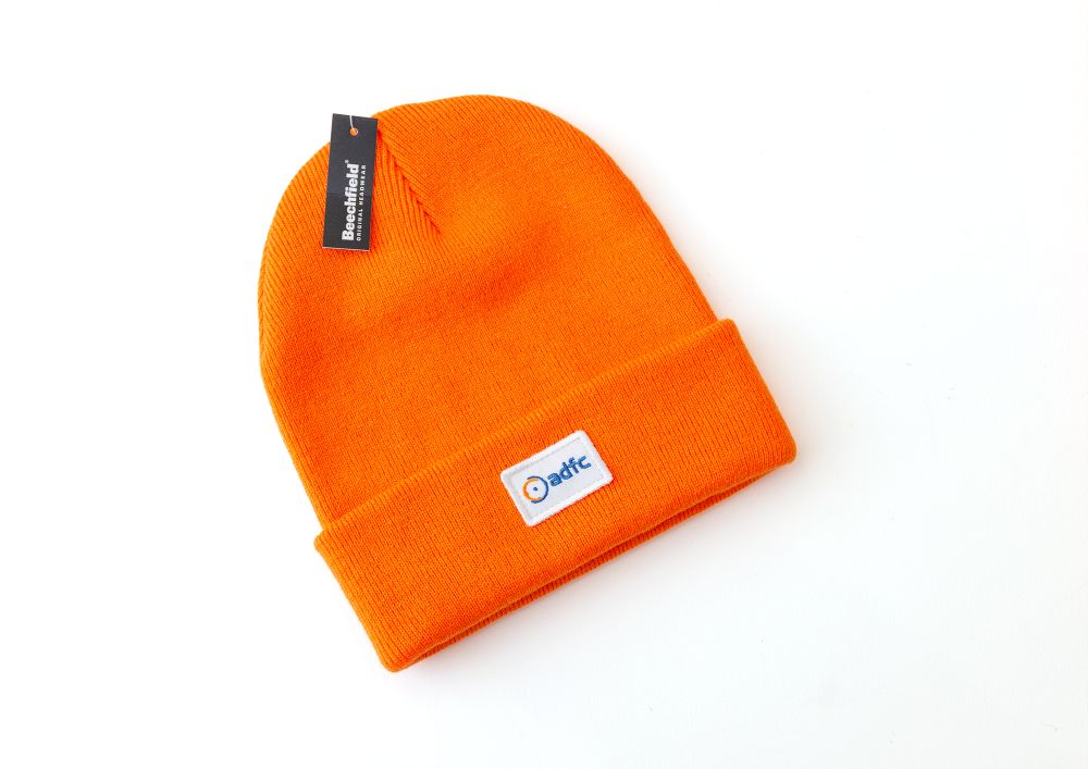 Beanie ADFC Logo orange