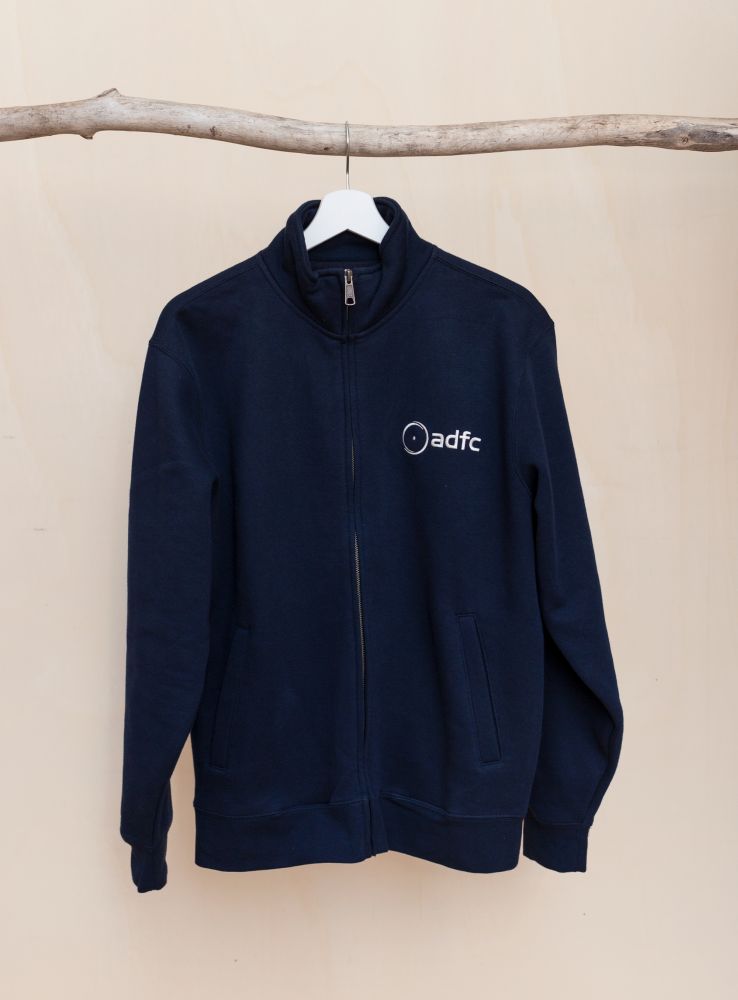 Zipper ADFC Logo Stick blau